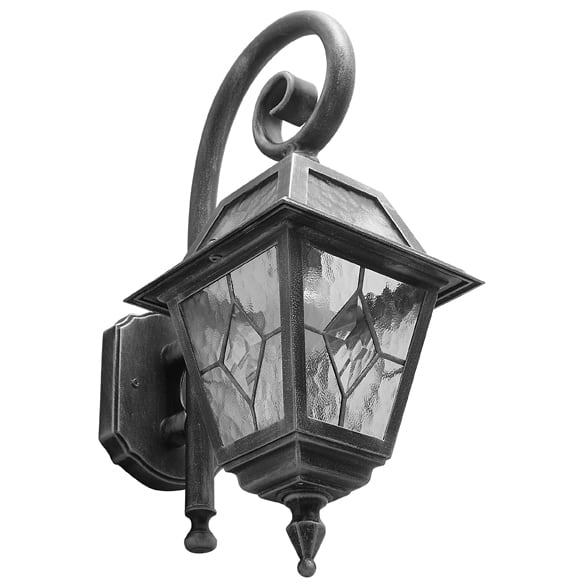 Rustic outdoor lamp