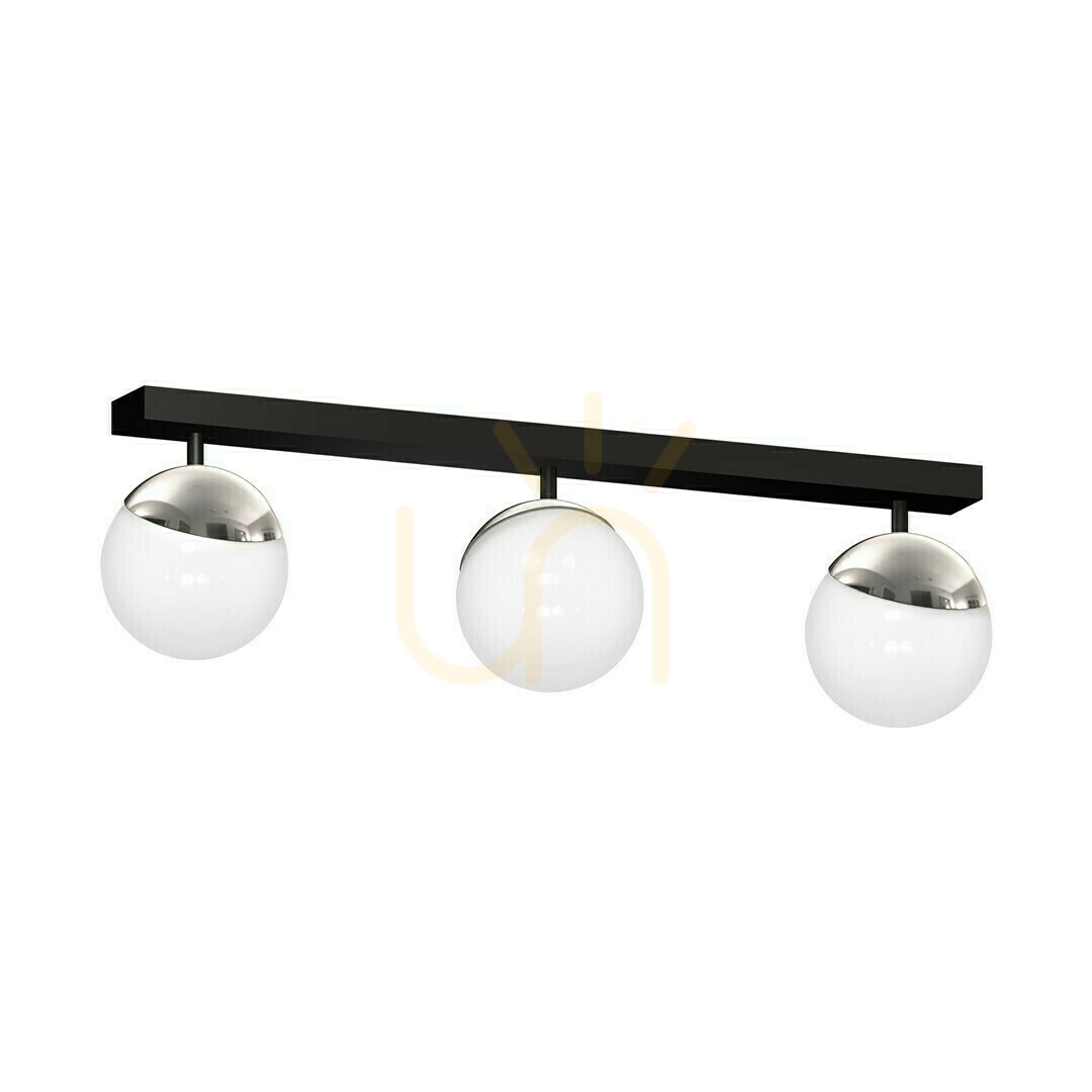 Plafoniera Chrome Sfera 3x E14