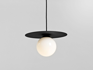 Lampă suspendată SKIVA BALL S - neagră small 0