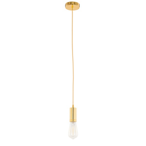 Pendul Italux Moderna auriu aluminiu E27 15 cm DS-M-038 GOLD small 1