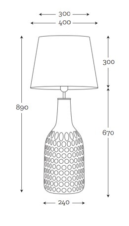 Vedere Lampă de stat pentru sufragerie Famlight Alor Brown negru / auriu E27 60W Lampă de stat pentru sufragerie Famlight Alor Brown negru / auriu E27 60W