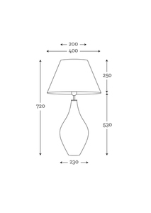 Lampă cu bază de sticlă Producție poloneză Borneo Purple Famlight E27 60W 1 Lampă cu bază de sticlă Producție poloneză Borneo Purple Famlight E27 60W small 1