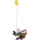 Lampă suspendată Hellux avion mic 104.10.08, multicoloră, 1×E27 small 2