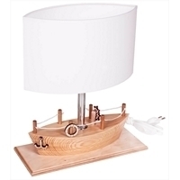 Lampă de masă pentru copii Hellux Statek lemn natural E27 411.25.01 small 1
