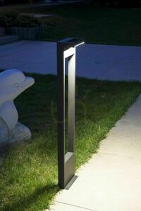 Lampă poștală exterior SU-MA Rota LED 10W 58 cm gri închis RT-580 small 3