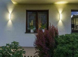 Lampă de perete exterior LED SU-MA gri închis 6W 4000K IP54 M1401 DG small 2