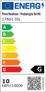 Lampă de perete exterior LED SU-MA Fler gri închis 10W 4000K 17601 DG small 4