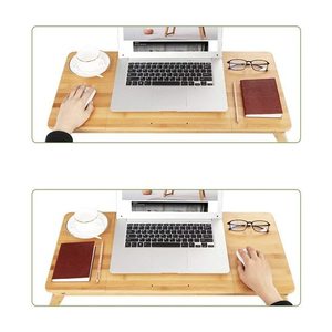 Masă pentru laptop cu pat de bambus LLD004 small 3