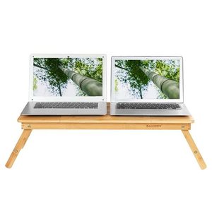 Masă pentru laptop cu pat de bambus LLD004 small 6