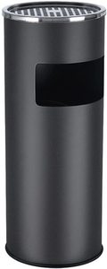Coș de gunoi cu scrumieră SONGMICS LTB17C negru 60,5 cm small 0