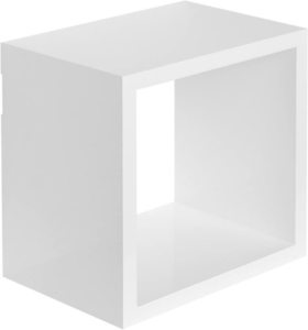 Set 3 rafturi cubice de perete SONGMICS LWS30WT albe 30/26/22 cm small 3