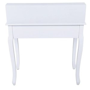 Masă de toaletă SONGMICS RDT80W albă, 80 cm, 4 sertare, fără oglindă small 3