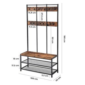 Cuier retro pentru mansardă HSR86BX small 3