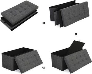 Puf pliant cu depozitare LSF46GYZ small 6