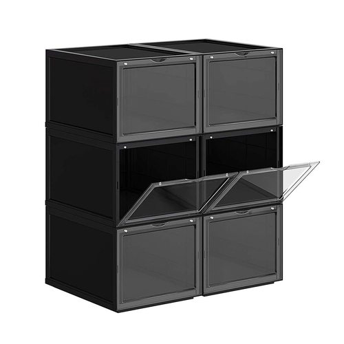 Verifica Un set de 6 cutii de pantofi LSP06BK