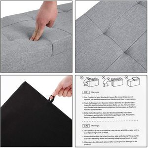 Puf pliabil cu depozitare pentru așternut LSF71G 5 Puf pliabil cu depozitare pentru așternut LSF71G small 5