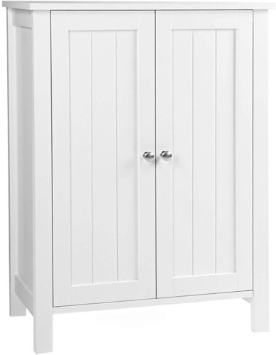 Verifica Dulap universal universal cu podea alb pentru sala BCB60W Songmics