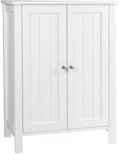 Dulap universal universal cu podea alb pentru sala BCB60W Songmics small 0