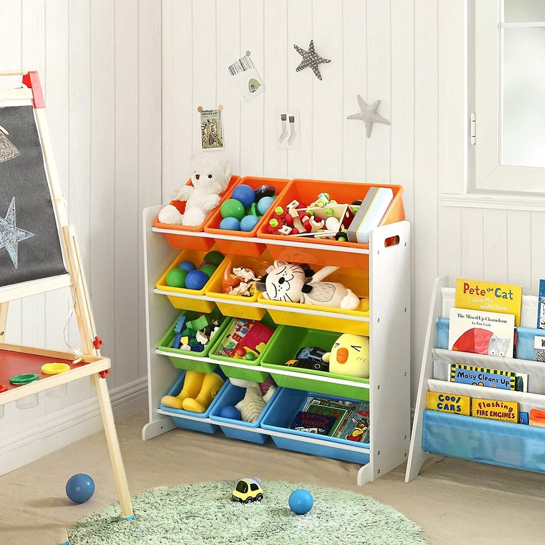 previzualizare Bibliotecă pentru jucării pentru copii TOY GKR04W Bibliotecă pentru jucării pentru copii TOY GKR04W