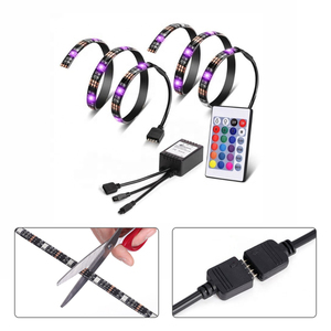 Dulap TV iluminat RGB LTV14WT small 2