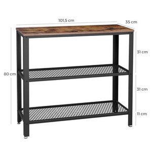 Consolă mansardă rustică maro LNT81BX small 4