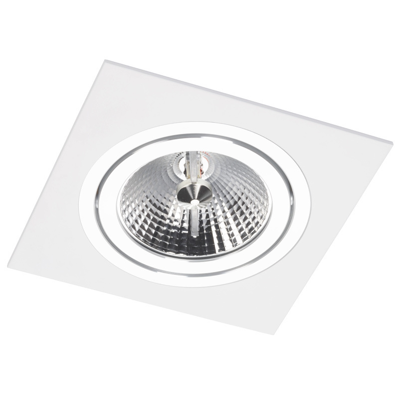 Vedere Pătrat Alb Alcazar cu Chrome 141.WC Pătrat Alb Alcazar cu Chrome 141.WC