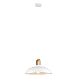 Lampa suspendată Italux Danito alb E27 Ø40 cm MDM3153/1L W small 1