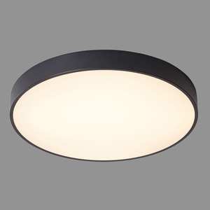 Plafonieră LED Italux Orbital 5361-860RC-BK-3, negru sablat, Ø60 cm, 60 W 3600 lm 3000 K small 1