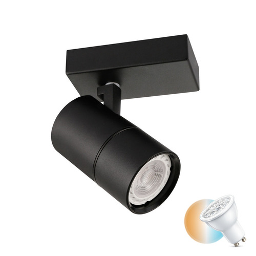 Verifica Spot Italux Laconi Negru GU10 LED Dimmabil SPL-2813-1B-BL