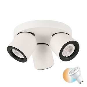 Spot luminos Italux Nuora alb 3xGU10 dimmabil SPL-2855-3C-WH small 0