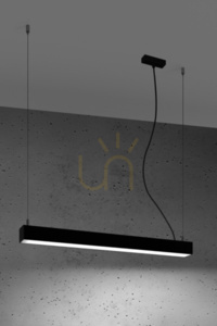 Lampă suspendată PINNE 67 negru Thoro small 1