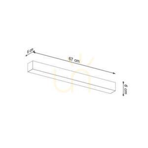 Aplică PINNE 67 alb Thoro small 11