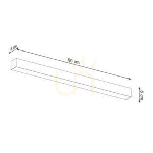 Aplică PINNE 90 alb Thoro small 11
