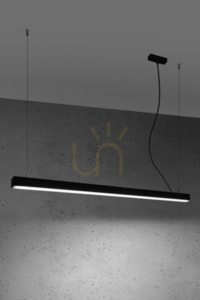 Lampă suspendată PINNE 118 negru Thoro small 1