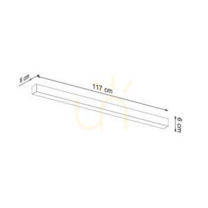 Plafonieră PINNE 118 alb Thoro small 11