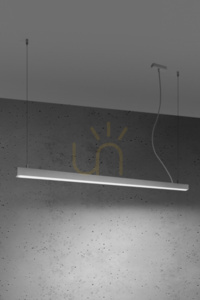 Lampă suspendată PINNE 150 alb Thoro small 1