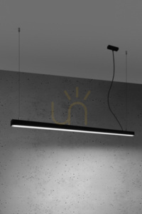 Lampă suspendată PINNE 150 negru Thoro small 1