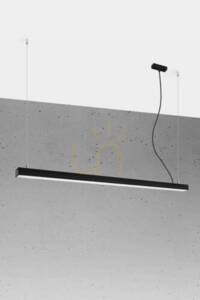 Lampă suspendată PINNE 150 negru Thoro small 0