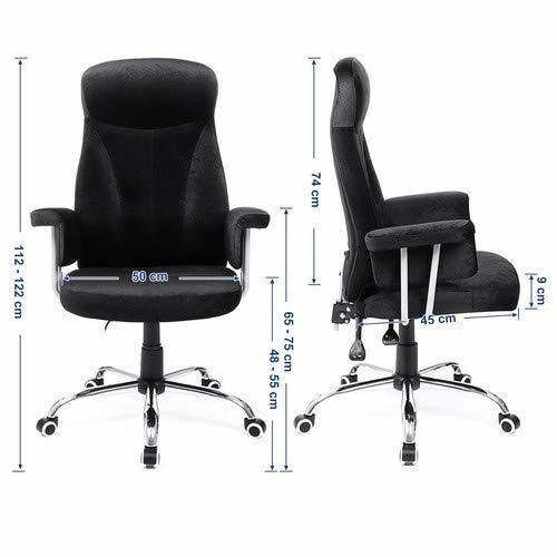 previzualizare Scaun de birou elegant Tesatura din catifea OBG41B Scaun de birou elegant Tesatura din catifea OBG41B