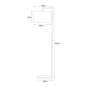 Lampă de podea K-4323 din seria SIMONE BLACK 1 Lampă de podea K-4323 din seria SIMONE BLACK small 1
