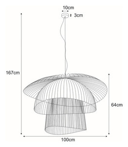 Candelabru mare KP-12 din seria PLAZA small 1