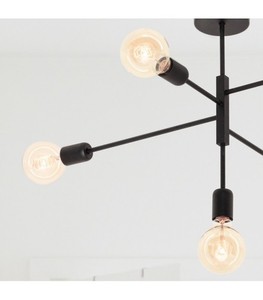 Lustră pendul Ramko ALTA LOFT negru 5 becuri E27 67764 small 1
