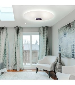 Plafonieră Ramko Aura 80 alb 4xE27 80 cm 67410 small 1