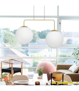 Lampă suspendată Ramko RETRO aur 2xE27 67770 small 0