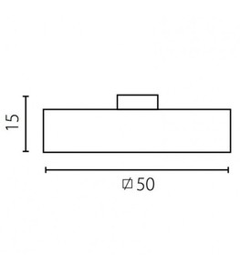 Plafonieră Ramko DOMINO 50 P-4 4xE14 50 cm SKU 67403 small 2