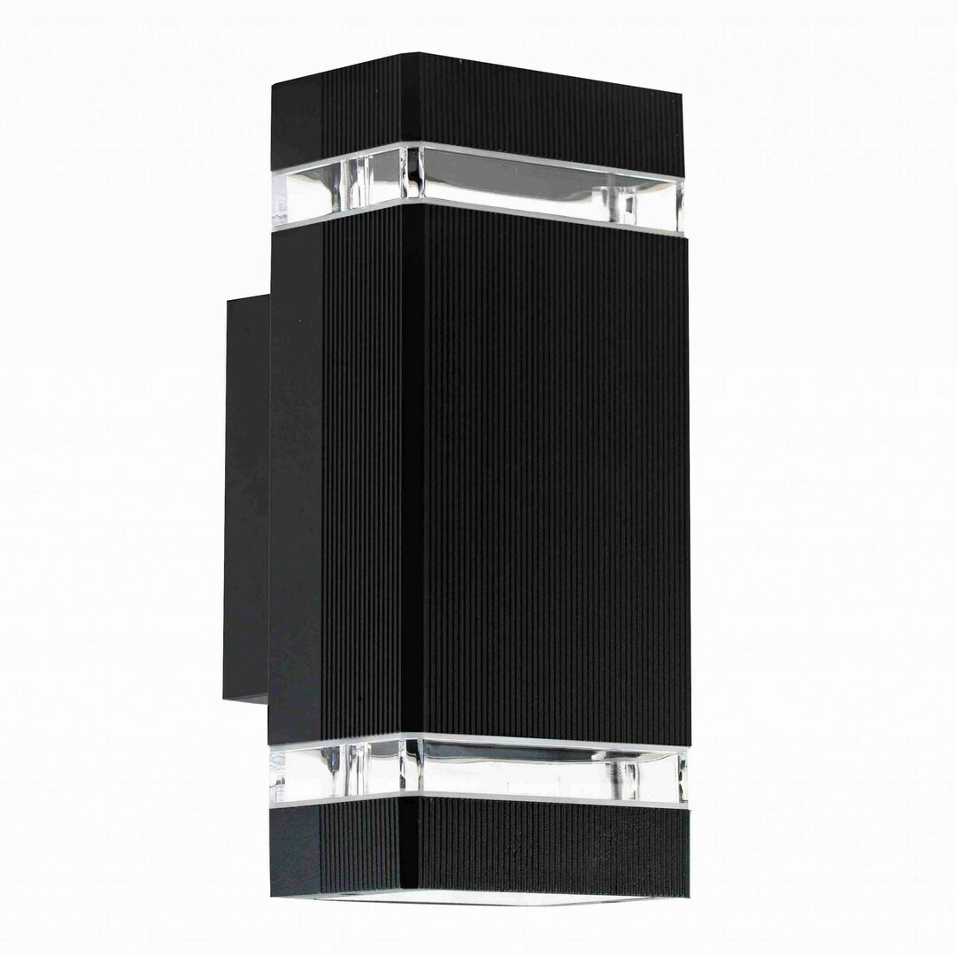 CAPRI KK2 lampă de perete pentru exterior negru IP54