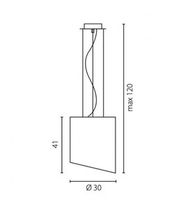 Lampa suspendată Ramko ETNO LED 15W 30cm 120cm 67999 small 3