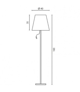 Lampă de podea LED Ramko FJARA II 15W 160 cm 67888 small 2