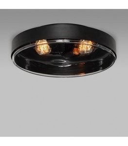 Plafonieră Ramko Loft 2xE27 Negru 37 cm IP20 SKU 67775 small 0