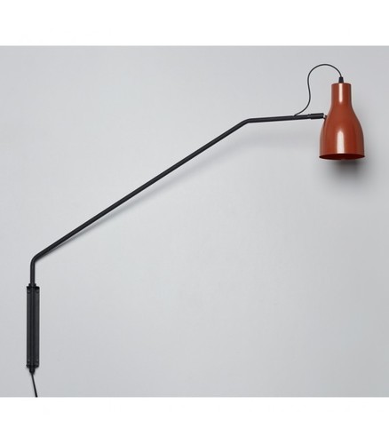 Verifica Aplica de perete Ramko Lotta Max, negru/cupru, E27, 71 cm, SKU 66153